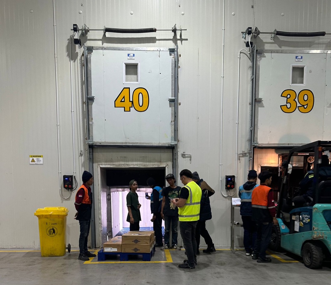 Gudang dan logistik rantai dingin